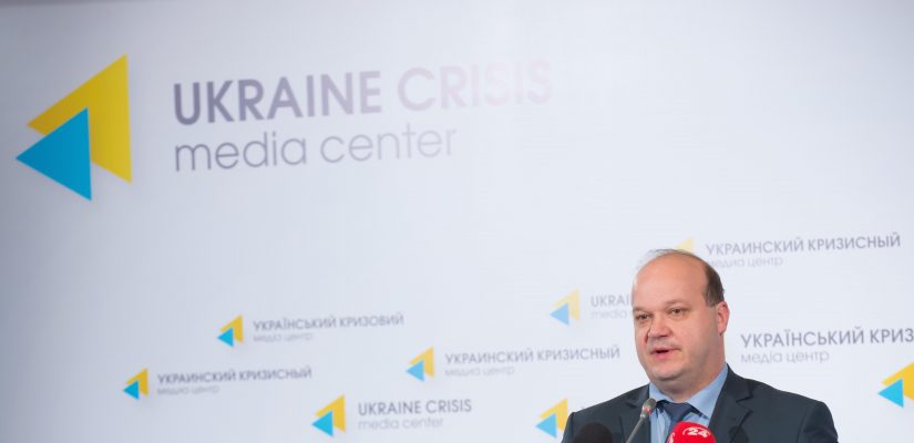 Valeriy Chaly at СNN with Christiane Amanpour