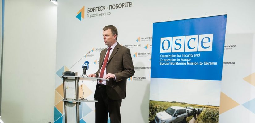 Over the last weeks OSCE SMM observed slight decrease in the use of artillery and mortars but a greater use of multiple launch rocket systems – Alexander Hug