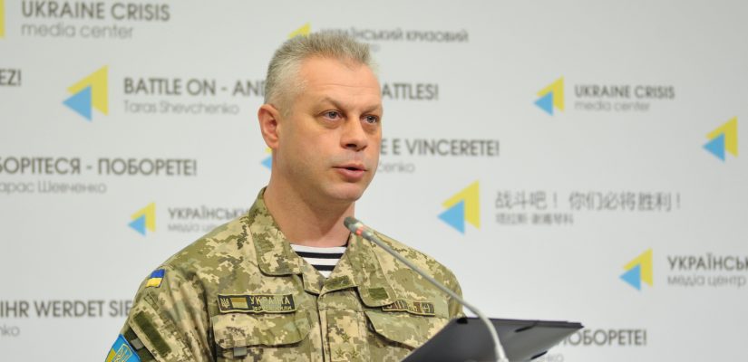 Colonel Lysenko: Two Ukrainian troops die in combat yesterday and five wounded