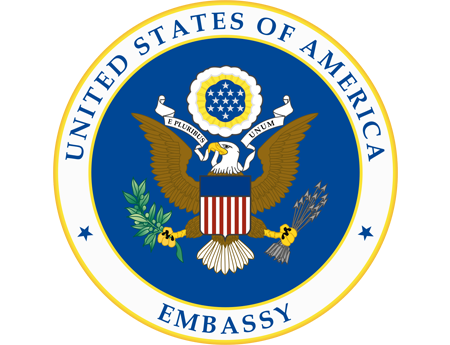 Посольство США в Словаччині logo