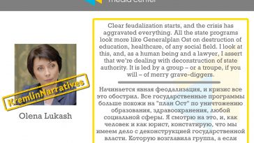 #KremlinNarratives: Olena Lukash on feudalization