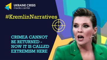 Olga Skabeyeva: Crimea cannot be returned - now it is called extremism here