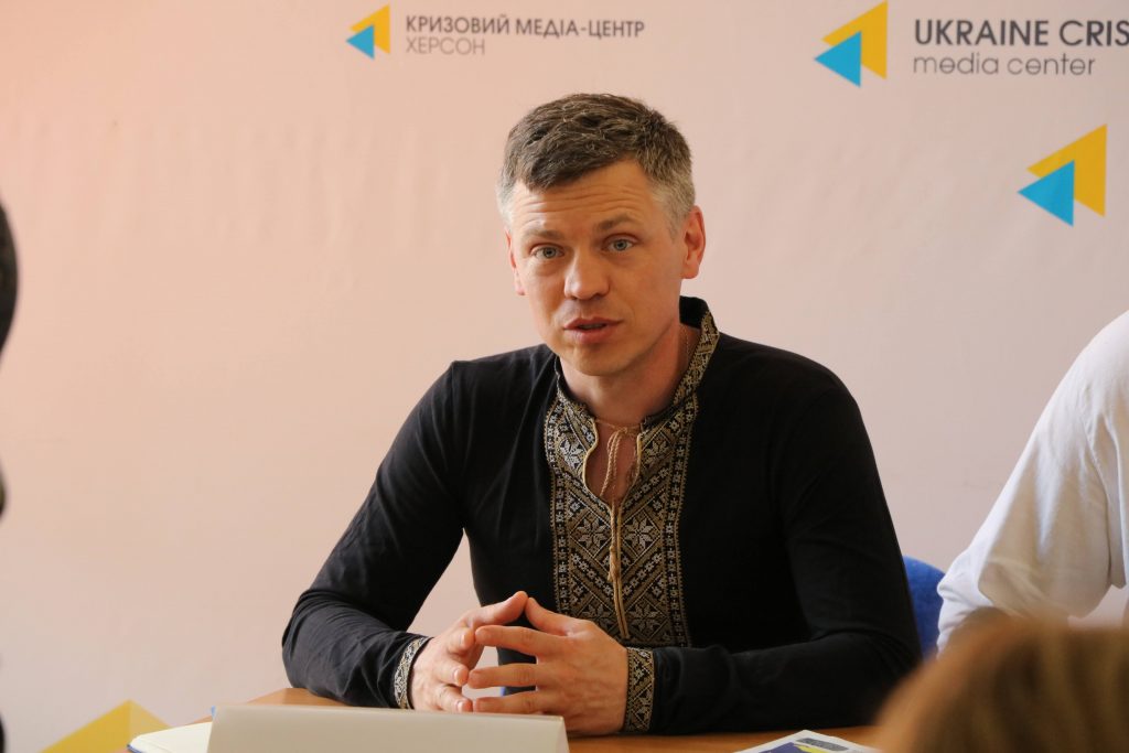 Сергій Мокренюк, голова громадської організації «Євромайдан-Крим».
