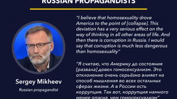 Misogynist and Homophobic Quotes of Russian Elites: "Homosexuality drove America to collapse"
