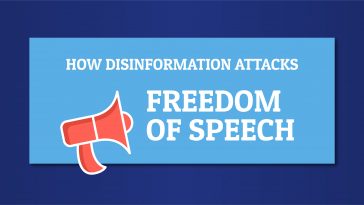 How disinformation attacks freedom of speech