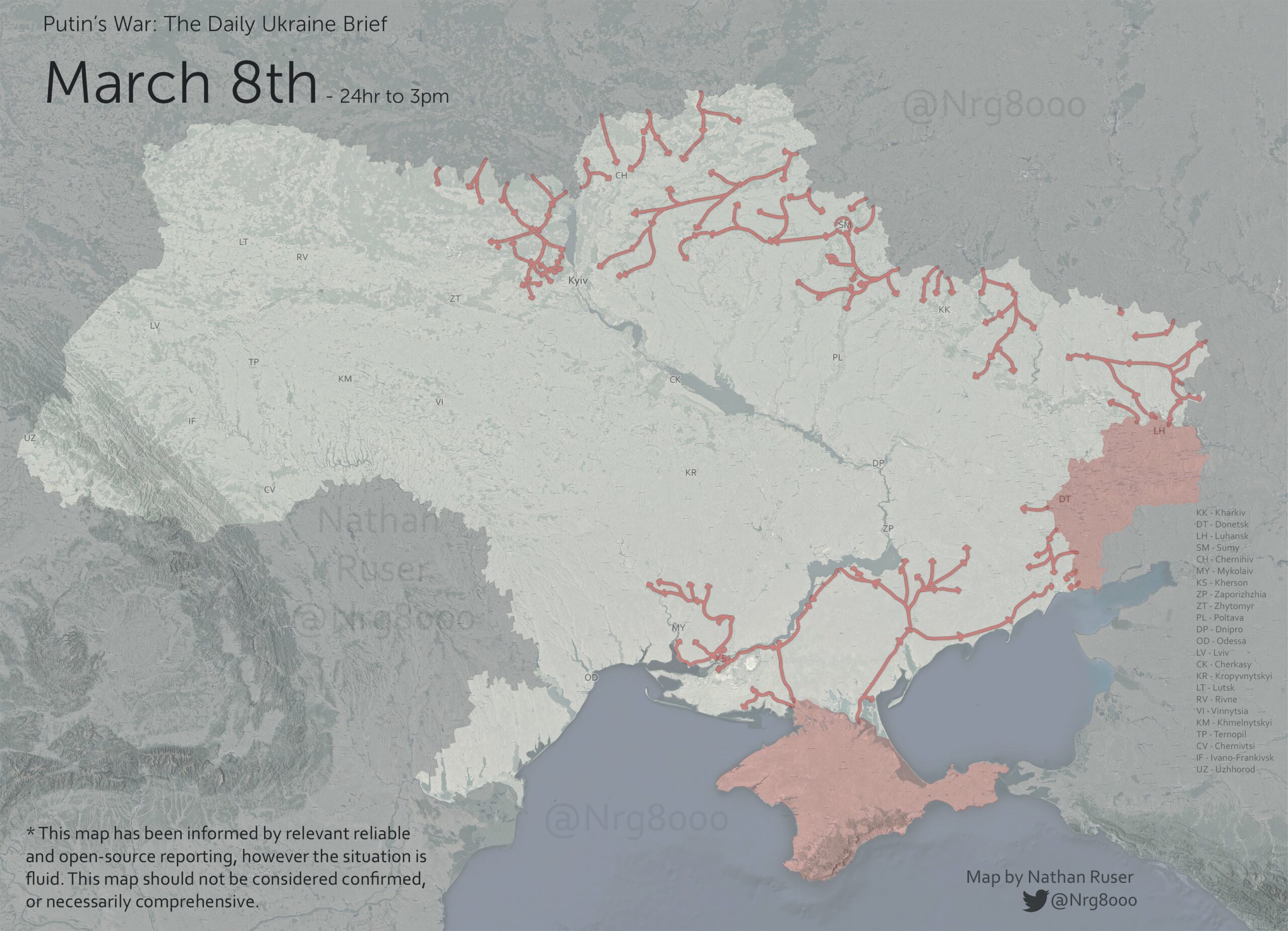 Day 13 Of The War Russia S Offensive Stalled 78 Of Ukrainians Believe In Victory Zelensky Quotes Churchill Uacrisis Org