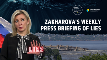 Zakharova's Weekly Press Briefing of Lies