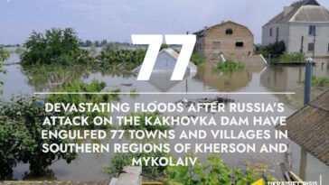 Devastating floods after Russia's attack on the Kakhovka Dam