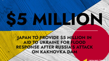 Japan to provide financial assistance to Ukraine after floods