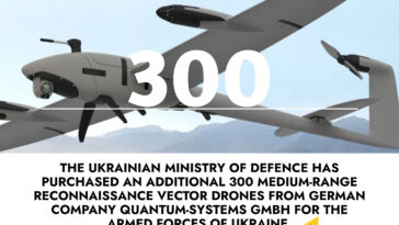 300 new drones for the AFU