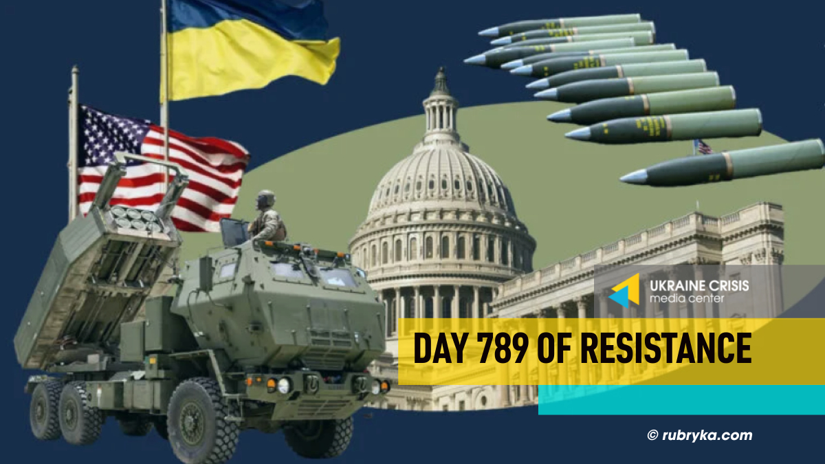 Day 789: will resumed U.S. assistance allow Ukraine to blunt current ...