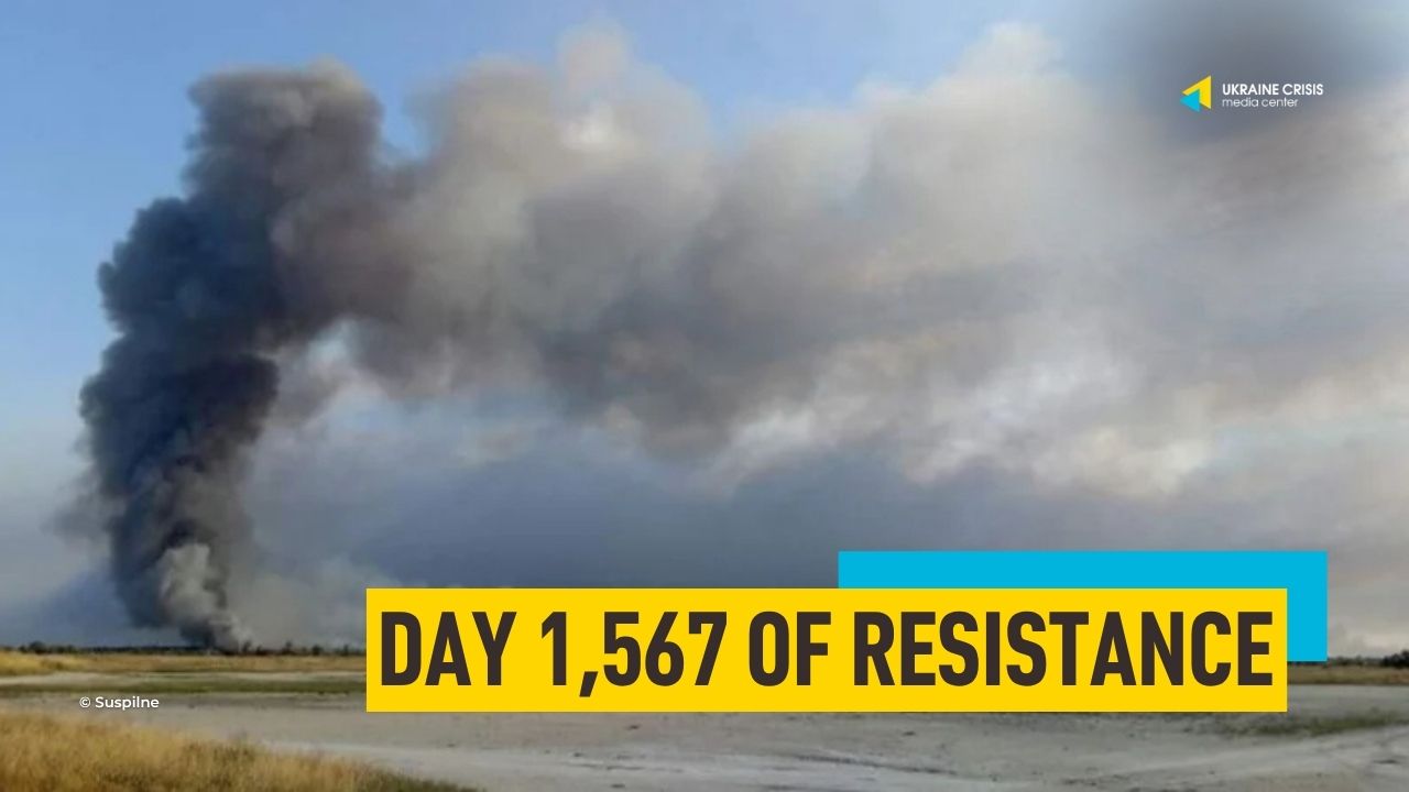 Day 1,567: Russia likely withdrawing forces from Kinburn Spit as Ukraine strikes its supply lines, ISW says