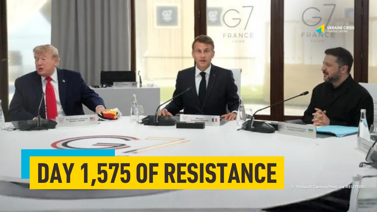 Day 1,575: G7 leaders commit to fresh pressure against Russia through sanctions, air defense deliveries to Ukraine